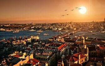 Wallpaper Bridge Istanbul The Bosphorus Image For Desktop