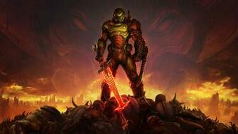 Doomguy Wallpaper Top Background