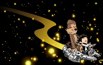 Alternative Art Han Solo Chewbacca HD Wallpaper Of Fantasy