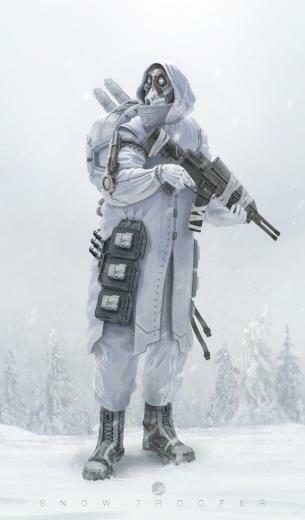 Snow Trooper By Simonfetscher