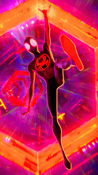 Spider Man Across The Verse Wallpaper iPhone Phone 4k 6791e