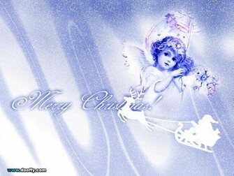 Christmas Angel Wallpaper