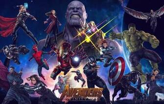 Wallpaper Captain America Thor Hulk Spider Man Iron