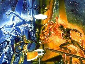 Annihilation Heralds Of Galactus Computer Wallpaper