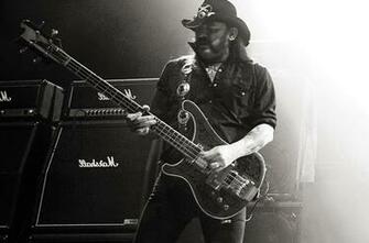 Lemmy Kilmister Rock Music Motorhead Wallpaper HD Widescreen