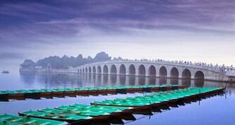 Kunming Lake At The Summer Palace In Beijing China