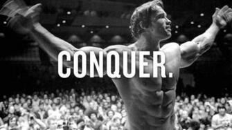 Arnold Schwarzenegger Conquer Wallpaper Image