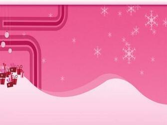 Pink Christmas Background Wallpaper Image