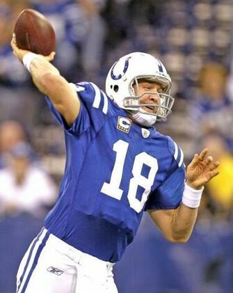 Peyton Manning Colts Quarterback