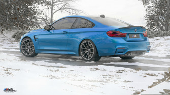 Bmw M4 Snow Tires Wallpaper
