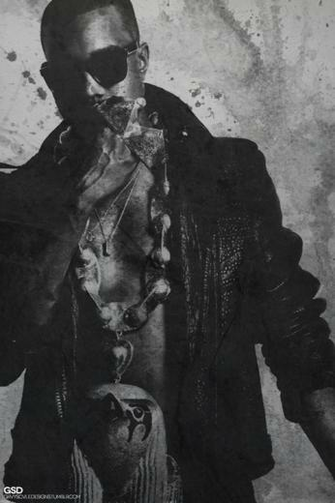 Grvy Scvle Designs iPhone Wallpaper Kanye West