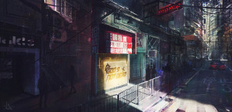 Cyberpunk City Wallpaper