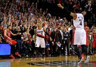 Damian Lillard Grabs Microphone Yells Rip City To Trail Blazers