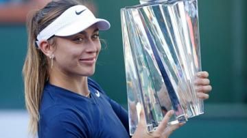 Paula Badosa Overcomes Victoria Azarenka To Win The Bnp Paribas