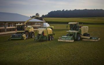 Desktop Wallpaper Agricultural Machinery Krone Big X