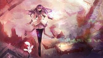 Kyoko Sakura Puella Magi Madoka Magica Wallpaper Anime
