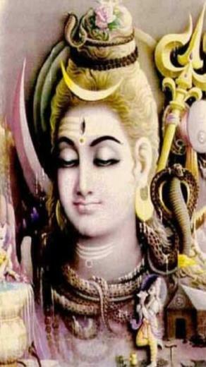 3d Shiva iPhone Wallpaper Background
