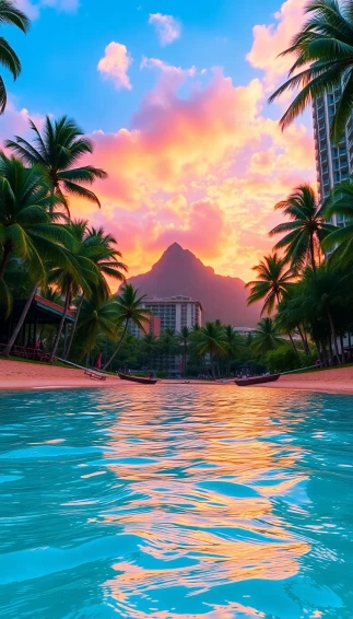 Wallpaper Hawaii For Computer Waikiki
