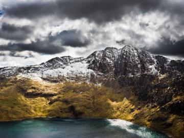 Mount Snowdon Wales Snowdonia National Park Scenic
