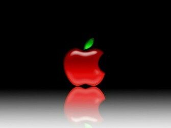 Cool HD Nature Desktop Wallpaper Apple Logo