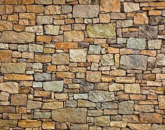 Brick Effect Wall Garden Custom Wallpaper Mural Print By Jw