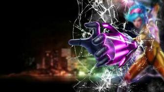 Girl Splash Broken Window Screen Crack League Of Legends HD Wallpaper