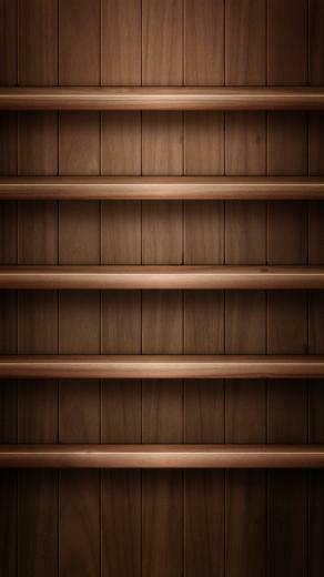 Brown Wood Clean Shelf iPhone Plus HD Wallpaper 6s