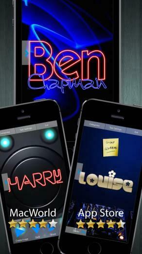 Neon Wallpaper Maker Custom Background Creator iPhone