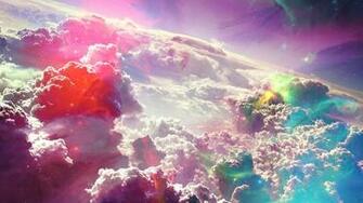Full HD Wallpaper Cloud Sky Pink Amusing Desktop