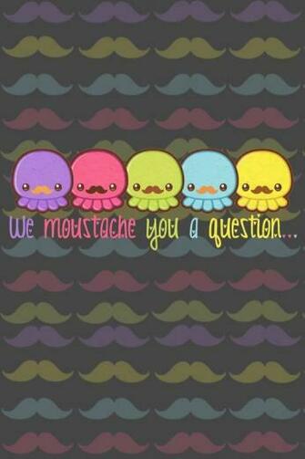 Cute Mustache Wallpaper HD