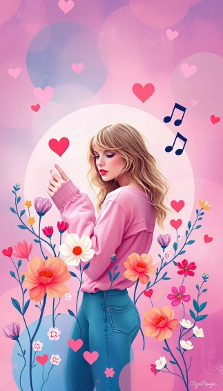 Taylor Swift Album Wallpaper