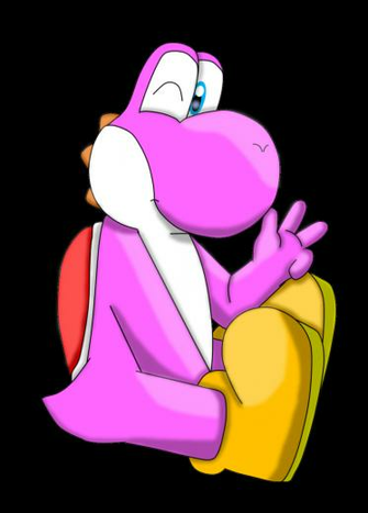 Just A Pink Yoshi By Awsmyoshi