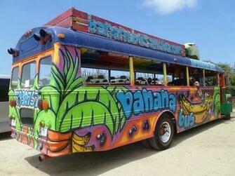 This Bus Screams Fun Picture Of Banana Palm Eagle Beach