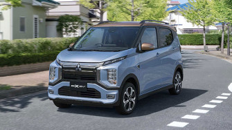Mitsubishi Ek X Looks Like A Cartoon Outlander That Hit Brick Wall