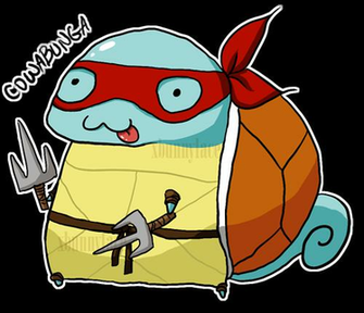 Teenage Mutant Ninja Squirtle By Xusako