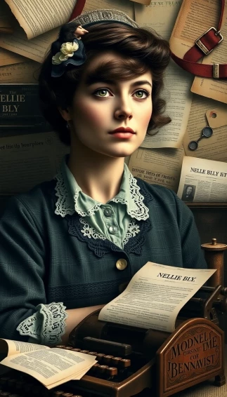 Nellie Bly Wallpaper