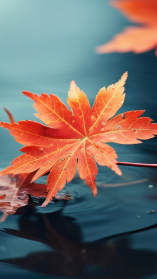 Autumn Maple Leaf Wallpaper