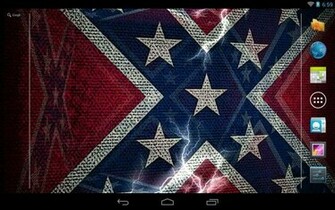 3d Rebel Flag Live Wallpaper Screenshot