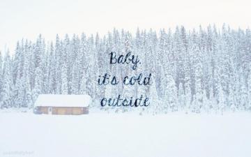 Baby It S Cold Outside Fond D Cran T L Phone Pour