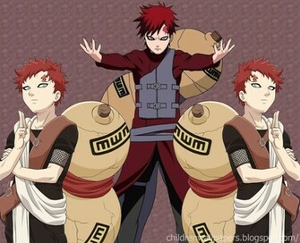 Wallpaper Background Naruto Gaara Shippuden Anime