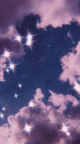Whatever Sparkle Wallpaper Clouds iPhone Shiny
