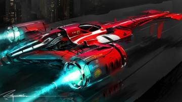 Wallpaper Fantasy Art Futuristic Vehicle Artwork Science