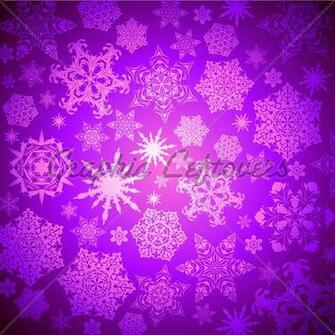 Purple Snowflake Wallpaper Background