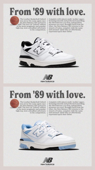 New Balance P550 Retroposter Schuhe