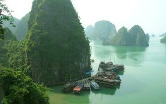 Thailand Wallpaper Mountain Sea Water Bay Desktop