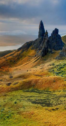 Old Man Of Storr Isle Skye Scotland Wallpaper For Apple iPhone