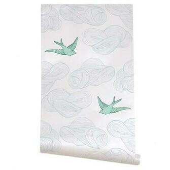 Hygge West Amazing Bird And Cloud Wallpaper