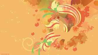 Rainbow Power Applejack Silhouette Wall My Little Pony