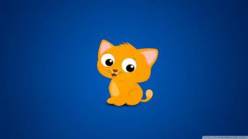 Cartoon Kitten Ultra HD Desktop Background Wallpaper For 4k UHD Tv