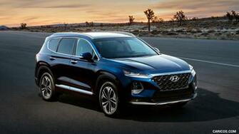Hyundai Santa Fe Front Three Quarter HD Wallpaper